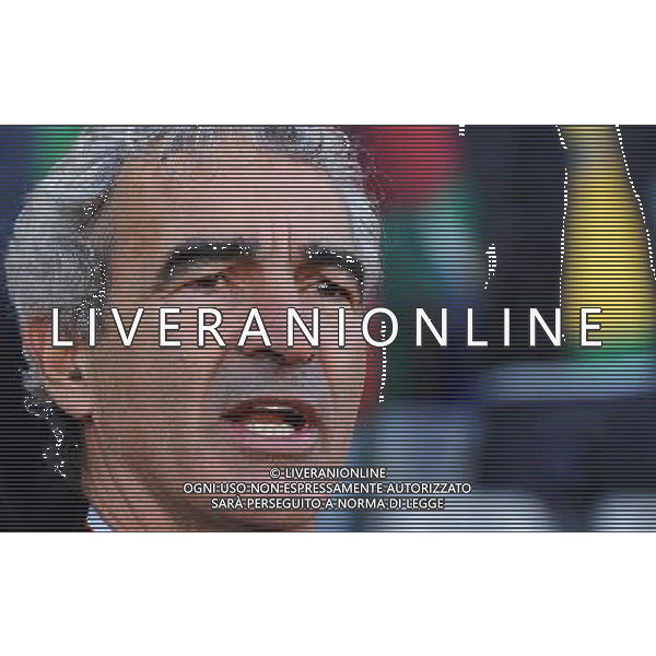 Fifa World Cup Sud Africa 2010 Match #34 Mangaung/Bloemfontein (Free State Stadium) - 22.06.2010 Francia-Sud Africa Nella Foto:Raymond Domenech /Ph.Vitez-Ag. Aldo Liverani