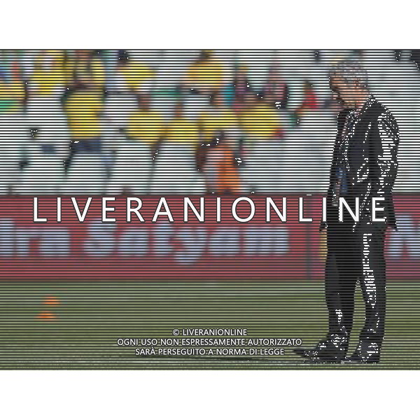 Fifa World Cup Sud Africa 2010 Match #34 Mangaung/Bloemfontein (Free State Stadium) - 22.06.2010 Francia-Sud Africa Nella Foto:Raymond Domenech /Ph.Vitez-Ag. Aldo Liverani