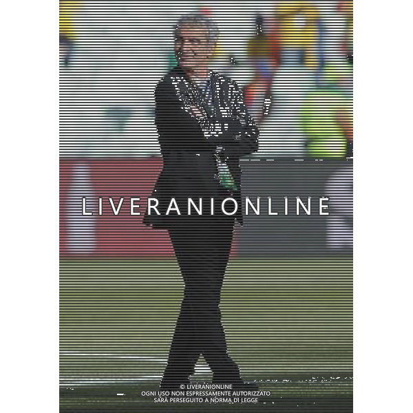 Fifa World Cup Sud Africa 2010 Match #34 Mangaung/Bloemfontein (Free State Stadium) - 22.06.2010 Francia-Sud Africa Nella Foto:Raymond Domenech /Ph.Vitez-Ag. Aldo Liverani