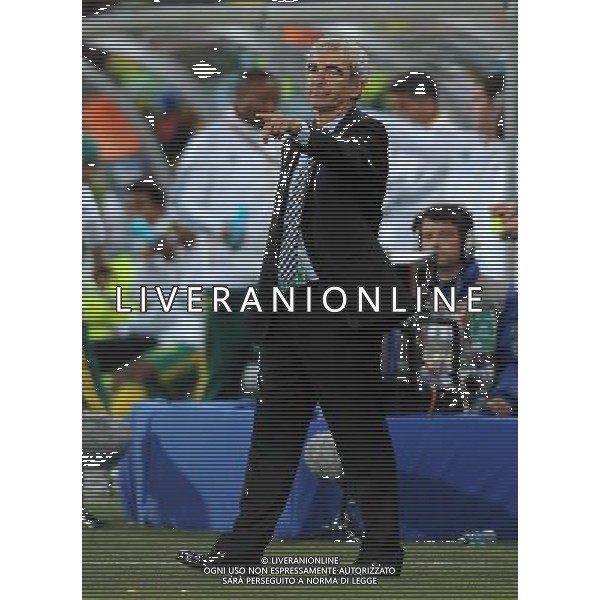 Fifa World Cup Sud Africa 2010 Match #34 Mangaung/Bloemfontein (Free State Stadium) - 22.06.2010 Francia-Sud Africa Nella Foto:Raymond Domenech /Ph.Vitez-Ag. Aldo Liverani