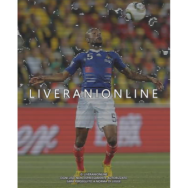 Fifa World Cup Sud Africa 2010 Match #34 Mangaung/Bloemfontein (Free State Stadium) - 22.06.2010 Francia-Sud Africa Nella Foto:William GALLAS /Ph.Vitez-Ag. Aldo Liverani