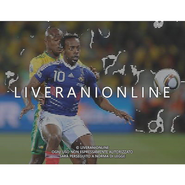 Fifa World Cup Sud Africa 2010 Match #34 Mangaung/Bloemfontein (Free State Stadium) - 22.06.2010 Francia-Sud Africa Nella Foto:Sidney GOVOU /Ph.Vitez-Ag. Aldo Liverani