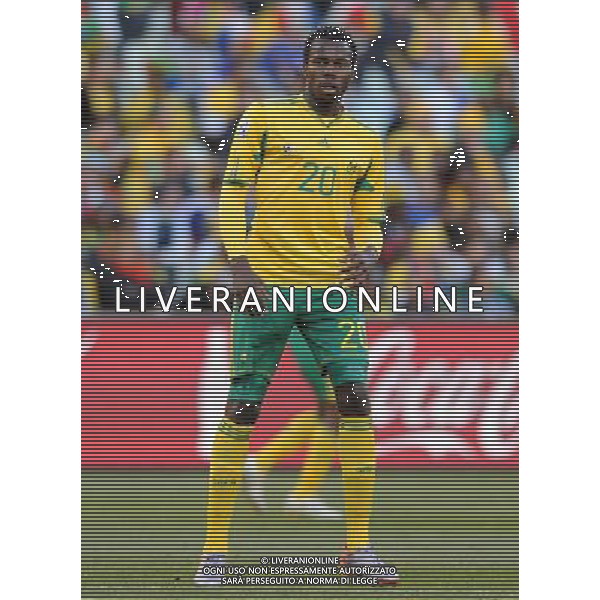 Fifa World Cup Sud Africa 2010 Match #34 Mangaung/Bloemfontein (Free State Stadium) - 22.06.2010 Francia-Sud Africa Nella Foto:Bongani KHUMALO /Ph.Vitez-Ag. Aldo Liverani