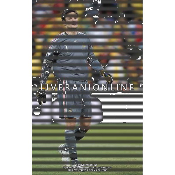 Fifa World Cup Sud Africa 2010 Match #34 Mangaung/Bloemfontein (Free State Stadium) - 22.06.2010 Francia-Sud Africa Nella Foto:Hugo LLORIS /Ph.Vitez-Ag. Aldo Liverani