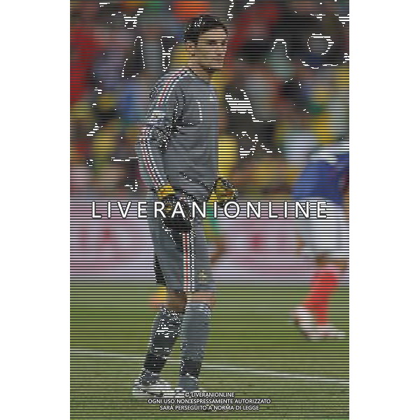 Fifa World Cup Sud Africa 2010 Match #34 Mangaung/Bloemfontein (Free State Stadium) - 22.06.2010 Francia-Sud Africa Nella Foto:Hugo LLORIS /Ph.Vitez-Ag. Aldo Liverani