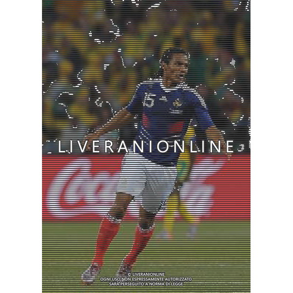 Fifa World Cup Sud Africa 2010 Match #34 Mangaung/Bloemfontein (Free State Stadium) - 22.06.2010 Francia-Sud Africa Nella Foto:Florent MALOUDA /Ph.Vitez-Ag. Aldo Liverani