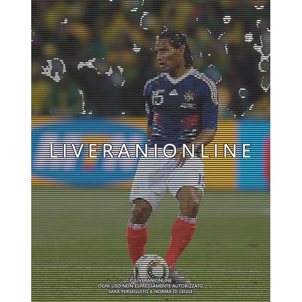 Fifa World Cup Sud Africa 2010 Match #34 Mangaung/Bloemfontein (Free State Stadium) - 22.06.2010 Francia-Sud Africa Nella Foto:Florent MALOUDA /Ph.Vitez-Ag. Aldo Liverani