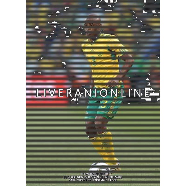 Fifa World Cup Sud Africa 2010 Match #34 Mangaung/Bloemfontein (Free State Stadium) - 22.06.2010 Francia-Sud Africa Nella Foto:Tsepo MASILELA /Ph.Vitez-Ag. Aldo Liverani