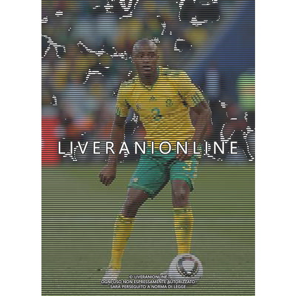 Fifa World Cup Sud Africa 2010 Match #34 Mangaung/Bloemfontein (Free State Stadium) - 22.06.2010 Francia-Sud Africa Nella Foto:Tsepo MASILELA /Ph.Vitez-Ag. Aldo Liverani