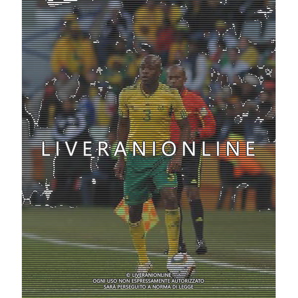 Fifa World Cup Sud Africa 2010 Match #34 Mangaung/Bloemfontein (Free State Stadium) - 22.06.2010 Francia-Sud Africa Nella Foto:Tsepo MASILELA /Ph.Vitez-Ag. Aldo Liverani