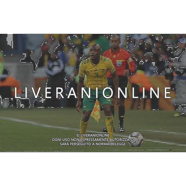 Fifa World Cup Sud Africa 2010 Match #34 Mangaung/Bloemfontein (Free State Stadium) - 22.06.2010 Francia-Sud Africa Nella Foto:Tsepo MASILELA /Ph.Vitez-Ag. Aldo Liverani