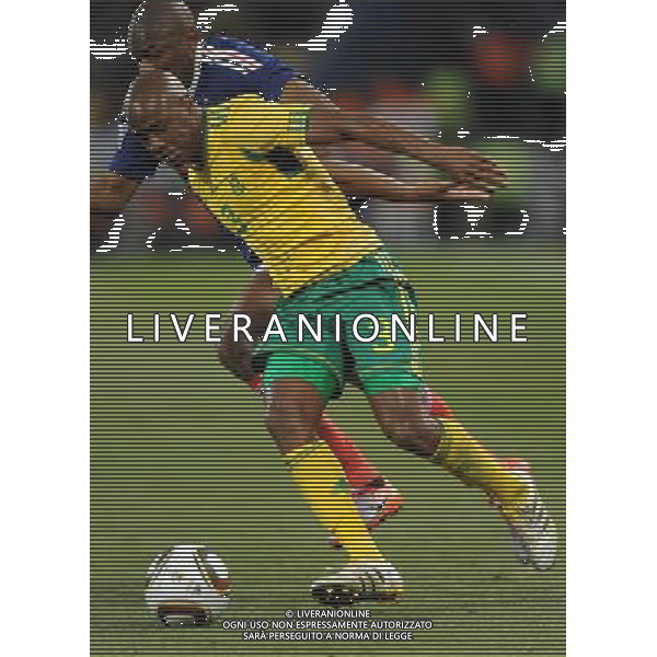 Fifa World Cup Sud Africa 2010 Match #34 Mangaung/Bloemfontein (Free State Stadium) - 22.06.2010 Francia-Sud Africa Nella Foto:Tsepo MASILELA /Ph.Vitez-Ag. Aldo Liverani