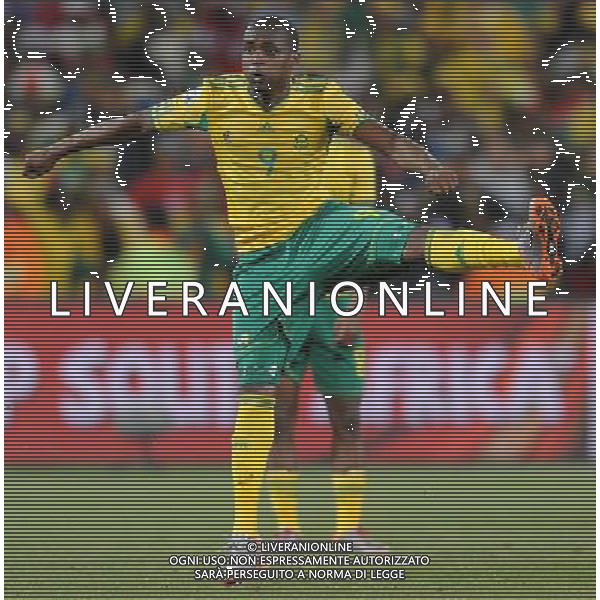 Fifa World Cup Sud Africa 2010 Match #34 Mangaung/Bloemfontein (Free State Stadium) - 22.06.2010 Francia-Sud Africa Nella Foto:Katlego MPHELA /Ph.Vitez-Ag. Aldo Liverani