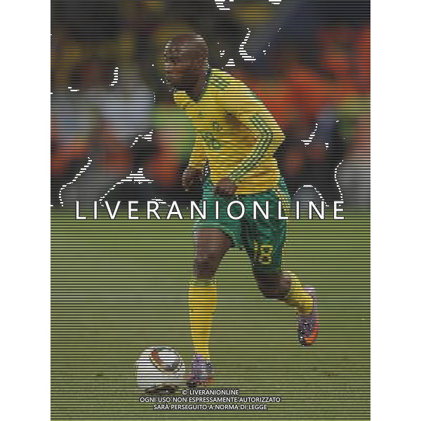 Fifa World Cup Sud Africa 2010 Match #34 Mangaung/Bloemfontein (Free State Stadium) - 22.06.2010 Francia-Sud Africa Nella Foto:Siyabonga NOMVETHE /Ph.Vitez-Ag. Aldo Liverani