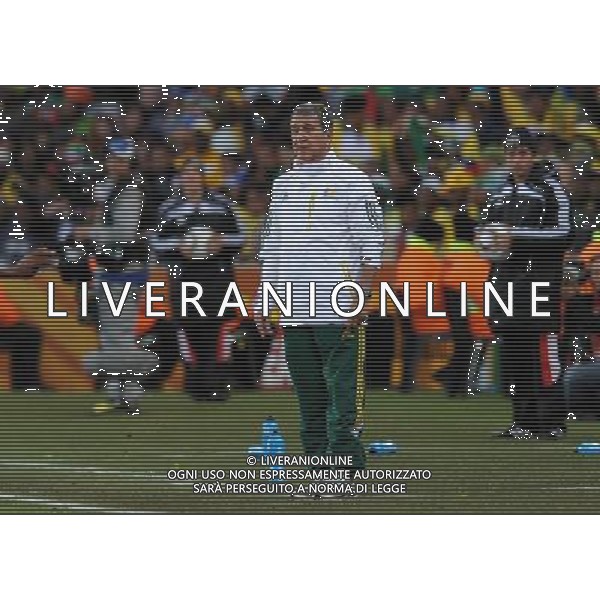 Fifa World Cup Sud Africa 2010 Match #34 Mangaung/Bloemfontein (Free State Stadium) - 22.06.2010 Francia-Sud Africa Nella Foto:Carlos Alberto PARREIRA /Ph.Vitez-Ag. Aldo Liverani