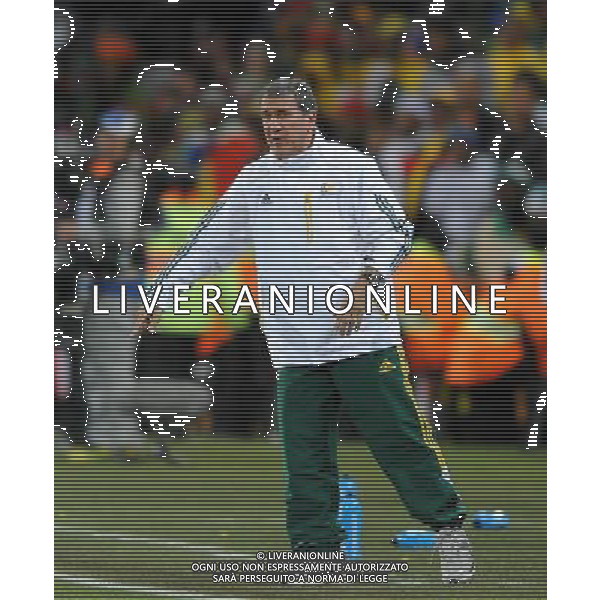 Fifa World Cup Sud Africa 2010 Match #34 Mangaung/Bloemfontein (Free State Stadium) - 22.06.2010 Francia-Sud Africa Nella Foto:Carlos Alberto PARREIRA /Ph.Vitez-Ag. Aldo Liverani