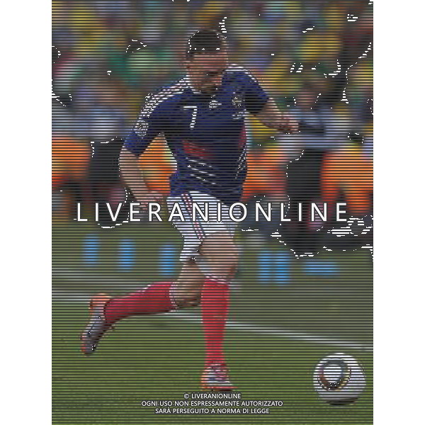 Fifa World Cup Sud Africa 2010 Match #34 Mangaung/Bloemfontein (Free State Stadium) - 22.06.2010 Francia-Sud Africa Nella Foto:Franck RIBERY /Ph.Vitez-Ag. Aldo Liverani