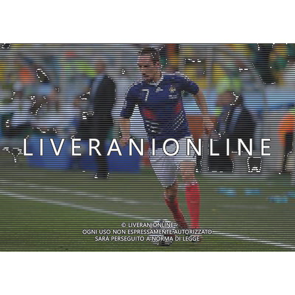 Fifa World Cup Sud Africa 2010 Match #34 Mangaung/Bloemfontein (Free State Stadium) - 22.06.2010 Francia-Sud Africa Nella Foto:Franck RIBERY /Ph.Vitez-Ag. Aldo Liverani