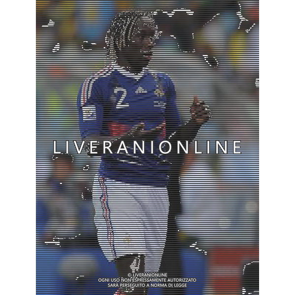 Fifa World Cup Sud Africa 2010 Match #34 Mangaung/Bloemfontein (Free State Stadium) - 22.06.2010 Francia-Sud Africa Nella Foto:Bakari SAGNA /Ph.Vitez-Ag. Aldo Liverani