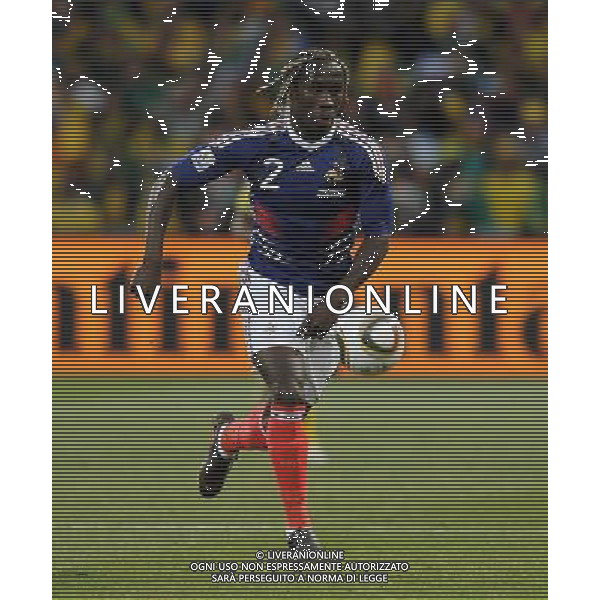 Fifa World Cup Sud Africa 2010 Match #34 Mangaung/Bloemfontein (Free State Stadium) - 22.06.2010 Francia-Sud Africa Nella Foto:Bakari SAGNA /Ph.Vitez-Ag. Aldo Liverani