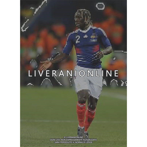 Fifa World Cup Sud Africa 2010 Match #34 Mangaung/Bloemfontein (Free State Stadium) - 22.06.2010 Francia-Sud Africa Nella Foto:Bakari SAGNA /Ph.Vitez-Ag. Aldo Liverani