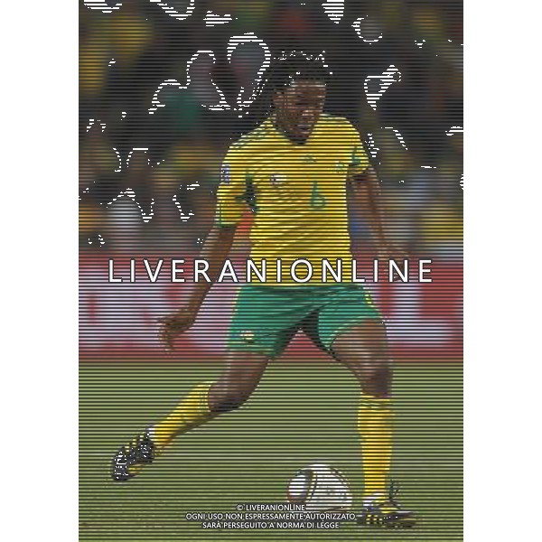 Fifa World Cup Sud Africa 2010 Match #34 Mangaung/Bloemfontein (Free State Stadium) - 22.06.2010 Francia-Sud Africa Nella Foto:MacBeth SIBAYA /Ph.Vitez-Ag. Aldo Liverani