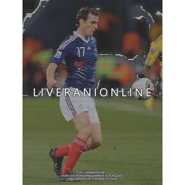 Fifa World Cup Sud Africa 2010 Match #34 Mangaung/Bloemfontein (Free State Stadium) - 22.06.2010 Francia-Sud Africa Nella Foto:Sebastien SQUILLACI /Ph.Vitez-Ag. Aldo Liverani