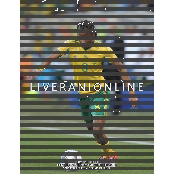 Fifa World Cup Sud Africa 2010 Match #34 Mangaung/Bloemfontein (Free State Stadium) - 22.06.2010 Francia-Sud Africa Nella Foto:Siphiwe TSHABALALA /Ph.Vitez-Ag. Aldo Liverani