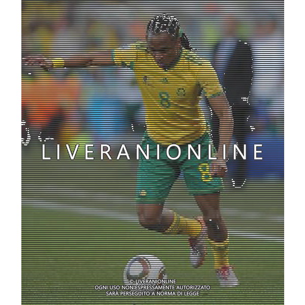 Fifa World Cup Sud Africa 2010 Match #34 Mangaung/Bloemfontein (Free State Stadium) - 22.06.2010 Francia-Sud Africa Nella Foto:Siphiwe TSHABALALA /Ph.Vitez-Ag. Aldo Liverani