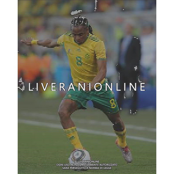 Fifa World Cup Sud Africa 2010 Match #34 Mangaung/Bloemfontein (Free State Stadium) - 22.06.2010 Francia-Sud Africa Nella Foto:Siphiwe TSHABALALA /Ph.Vitez-Ag. Aldo Liverani