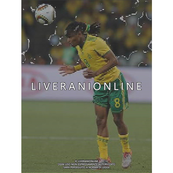 Fifa World Cup Sud Africa 2010 Match #34 Mangaung/Bloemfontein (Free State Stadium) - 22.06.2010 Francia-Sud Africa Nella Foto:Siphiwe TSHABALALA /Ph.Vitez-Ag. Aldo Liverani