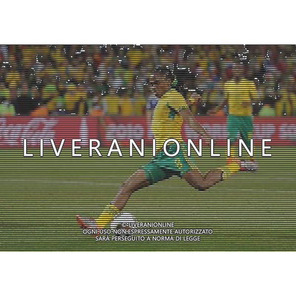 Fifa World Cup Sud Africa 2010 Match #34 Mangaung/Bloemfontein (Free State Stadium) - 22.06.2010 Francia-Sud Africa Nella Foto:Siphiwe TSHABALALA /Ph.Vitez-Ag. Aldo Liverani