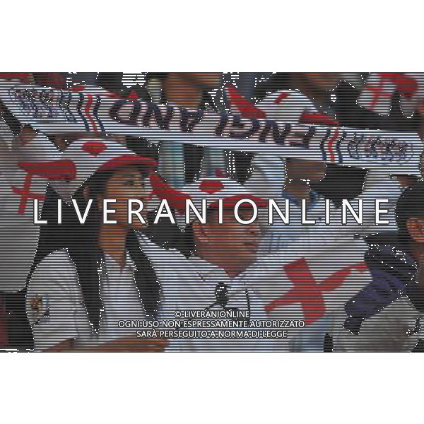 (100623) -- PORT ELIZABETH, June 23, 2010 -- Supporters of England cheer prior to the 2010 World Cup Group C soccer match between England and Slovenia at Nelson Mandela Bay stadium in Port Elizabeth, South Africa, June 23, 2010. Yang Lei) (kh) ©Photoshot/Agenzia Aldo Liverani Sas - ITALY ONLY: INGHILTERRA - SLOVENIA FIFA WORLD CUP CAMPIONATI MONDIALI SUD AFRICA 2010