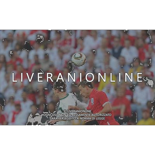 (100623) -- PORT ELIZABETH, June 23, 2010 -- John Terry (R) of England vies for the ball during the 2010 World Cup Group C soccer match against Slovenia at Nelson Mandela Bay stadium in Port Elizabeth, South Africa, June 23, 2010. Yang Lei) (kh) ©Photoshot/Agenzia Aldo Liverani Sas - ITALY ONLY: INGHILTERRA - SLOVENIA FIFA WORLD CUP CAMPIONATI MONDIALI SUD AFRICA 2010