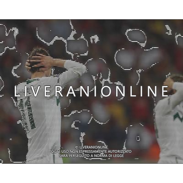 (100623) -- PORT ELIZABETH, June 23, 2010 -- Slovenia\'s Milivoje Novakovic (L) reacts during the 2010 World Cup Group C soccer match against England at Nelson Mandela Bay stadium in Port Elizabeth, South Africa, June 23, 2010. Slovenia lost 0-1. Yang Lei) (kh) ©Photoshot/Agenzia Aldo Liverani Sas - ITALY ONLY: INGHILTERRA - SLOVENIA FIFA WORLD CUP CAMPIONATI MONDIALI SUD AFRICA 2010