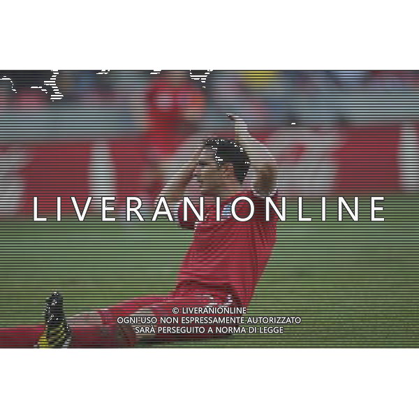 (100623) -- PORT ELIZABETH, June 23, 2010 -- England\'s Frank Lampard reacts during the 2010 World Cup Group C soccer match against Slovenia at Nelson Mandela Bay stadium in Port Elizabeth, South Africa, June 23, 2010. England won 1-0. Xing Guangli) (kh) ©Photoshot/Agenzia Aldo Liverani Sas - ITALY ONLY: INGHILTERRA - SLOVENIA FIFA WORLD CUP CAMPIONATI MONDIALI SUD AFRICA 2010