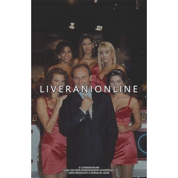 TRASMISSIONE TELEVISIVA SIMPATICISSIMA 1994 NELLA FOTO GERRY SCOTTI AG ALDO LIVERNI