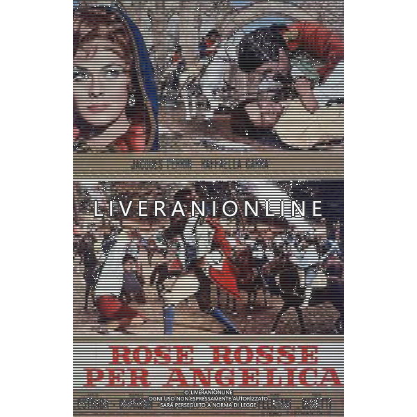 FILM \'ROSE ROSSE PER ANGELICA\' NELLA FOTO LOCANDINA AG ALDO LIVERANI 