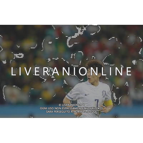 (100623) -- DURBAN, June 23, 2010 -- Park Ji-Sung, captain of South Korea, reacts during the 2010 World Cup Group B soccer match against Nigeria at Moses Mabhida stadium in Durban, South Africa, on June 22, 2010. Liao Yujie)(dl) ©Photoshot/Agenzia Aldo Liverani Sas - ITALY ONLY - NIGERIA - COREA DEL SUD FIFA WORLD CUP CAMPIONATI MONDIALI SUD AFRICA 2010