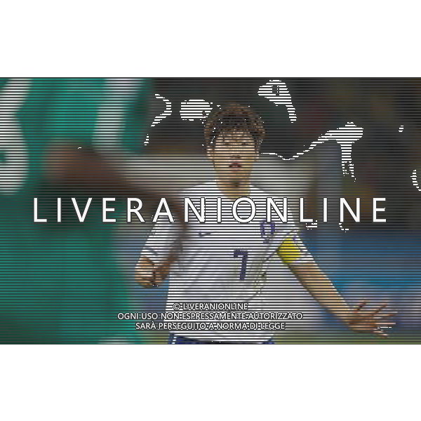 (100623) -- DURBAN, June 23, 2010 -- Park Ji-Sung, captain of South Korea, reacts during the 2010 World Cup Group B soccer match against Nigeria at Moses Mabhida stadium in Durban, South Africa, on June 22, 2010. Liao Yujie)(dl) ©Photoshot/Agenzia Aldo Liverani Sas - ITALY ONLY - NIGERIA - COREA DEL SUD FIFA WORLD CUP CAMPIONATI MONDIALI SUD AFRICA 2010