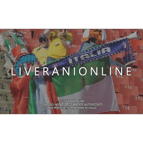 Fifa World Cup Sud Africa 2010 Match #41 Johannesburg (Ellis Park Stadium) - 24.06.2010 Slovacchia-Italia Nella Foto: TIFOSI /Ph.Vitez-Ag. Aldo Liverani