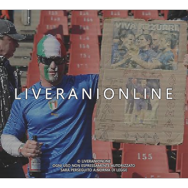 Fifa World Cup Sud Africa 2010 Match #41 Johannesburg (Ellis Park Stadium) - 24.06.2010 Slovacchia-Italia Nella Foto: TIFOSI /Ph.Vitez-Ag. Aldo Liverani