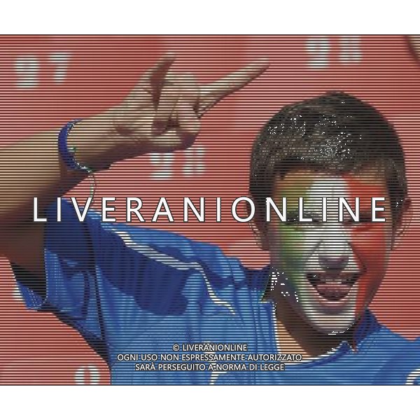 Fifa World Cup Sud Africa 2010 Match #41 Johannesburg (Ellis Park Stadium) - 24.06.2010 Slovacchia-Italia Nella Foto: TIFOSI /Ph.Vitez-Ag. Aldo Liverani