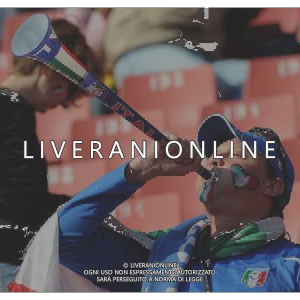 Fifa World Cup Sud Africa 2010 Match #41 Johannesburg (Ellis Park Stadium) - 24.06.2010 Slovacchia-Italia Nella Foto: TIFOSI /Ph.Vitez-Ag. Aldo Liverani