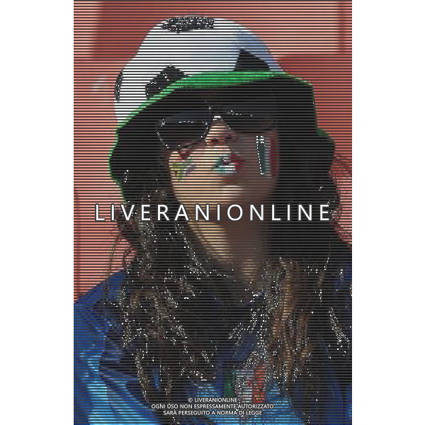 Fifa World Cup Sud Africa 2010 Match #41 Johannesburg (Ellis Park Stadium) - 24.06.2010 Slovacchia-Italia Nella Foto: TIFOSI /Ph.Vitez-Ag. Aldo Liverani