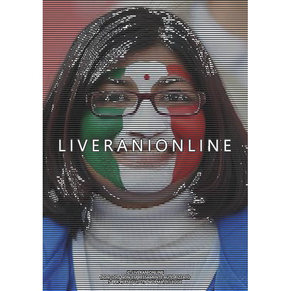 Fifa World Cup Sud Africa 2010 Match #41 Johannesburg (Ellis Park Stadium) - 24.06.2010 Slovacchia-Italia Nella Foto: TIFOSI /Ph.Vitez-Ag. Aldo Liverani