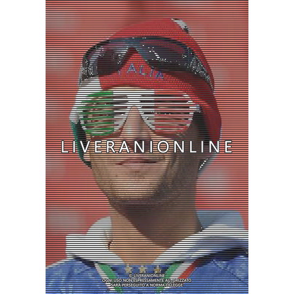 Fifa World Cup Sud Africa 2010 Match #41 Johannesburg (Ellis Park Stadium) - 24.06.2010 Slovacchia-Italia Nella Foto: TIFOSI /Ph.Vitez-Ag. Aldo Liverani