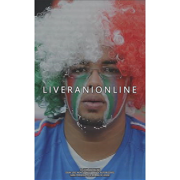 Fifa World Cup Sud Africa 2010 Match #41 Johannesburg (Ellis Park Stadium) - 24.06.2010 Slovacchia-Italia Nella Foto: TIFOSI /Ph.Vitez-Ag. Aldo Liverani