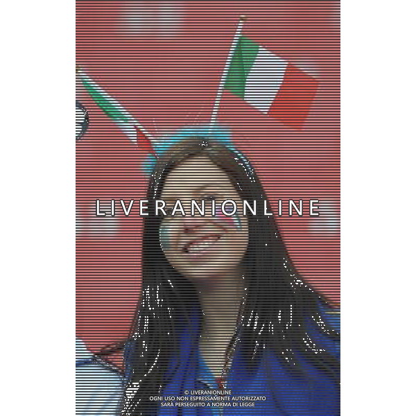 Fifa World Cup Sud Africa 2010 Match #41 Johannesburg (Ellis Park Stadium) - 24.06.2010 Slovacchia-Italia Nella Foto: TIFOSI /Ph.Vitez-Ag. Aldo Liverani