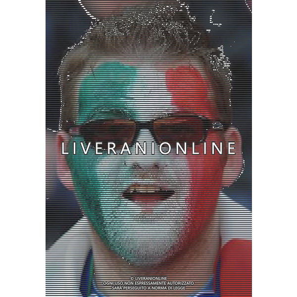 Fifa World Cup Sud Africa 2010 Match #41 Johannesburg (Ellis Park Stadium) - 24.06.2010 Slovacchia-Italia Nella Foto: TIFOSI /Ph.Vitez-Ag. Aldo Liverani